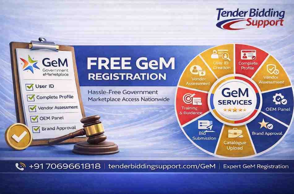 Free GeM Registration Service